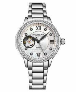 Stuhrling Original women Perle 3951 Automatic 36mm Skeleton