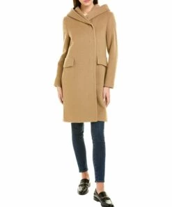 women Cinzia Rocca Icons Hooded Wool & Alpaca-Blend Coat -Cinzia Rocca Icons Shop fddf667c4733479d9b6abb846185b58c 1080x