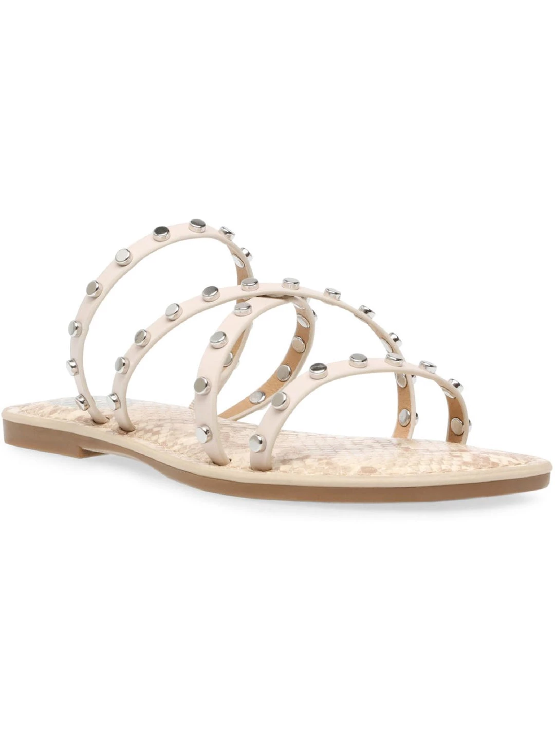 DV By Dolce Vita Jillen Womens Faux Leather Slip On Slide Sandals 2 DV By Dolce Vita Jillen Womens Faux Leather Slip On Slide Sandals