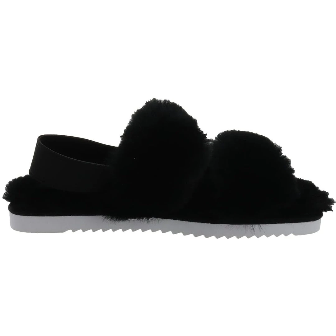 DV By Dolce Vita Pattel Womens Faux Fur Open Toe Slingback Sandals 5 DV By Dolce Vita Pattel Womens Faux Fur Open Toe Slingback Sandals - Image 3