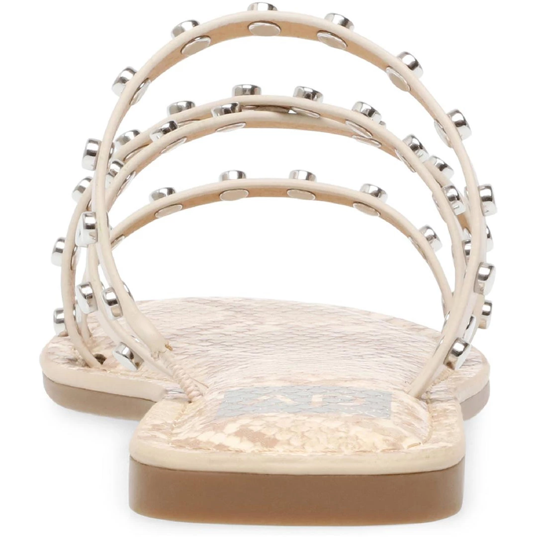 DV By Dolce Vita Jillen Womens Faux Leather Slip On Slide Sandals 4 DV By Dolce Vita Jillen Womens Faux Leather Slip On Slide Sandals - Image 3