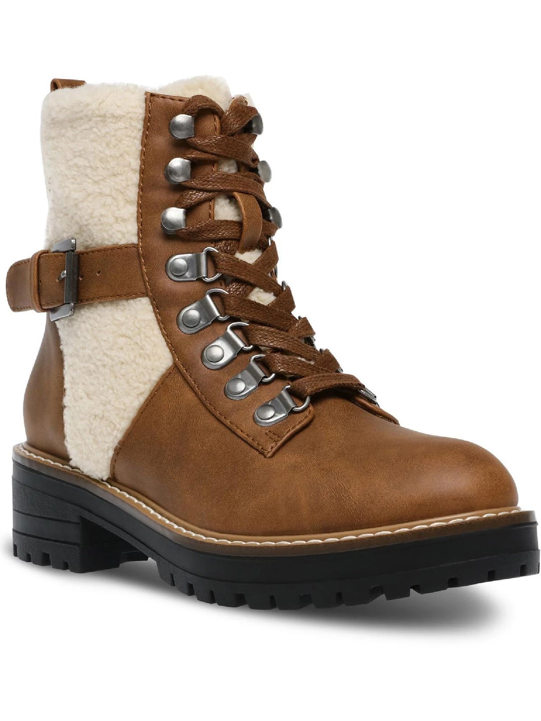 DV By Dolce Vita Algery Womens Faux Fur Round Toe Mid-Calf Boots 3 DV By Dolce Vita Algery Womens Faux Fur Round Toe Mid-Calf Boots