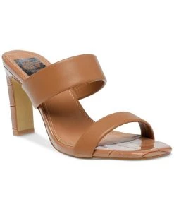 DV By Dolce Vita Selsta Womens Slip On Sandals Heels