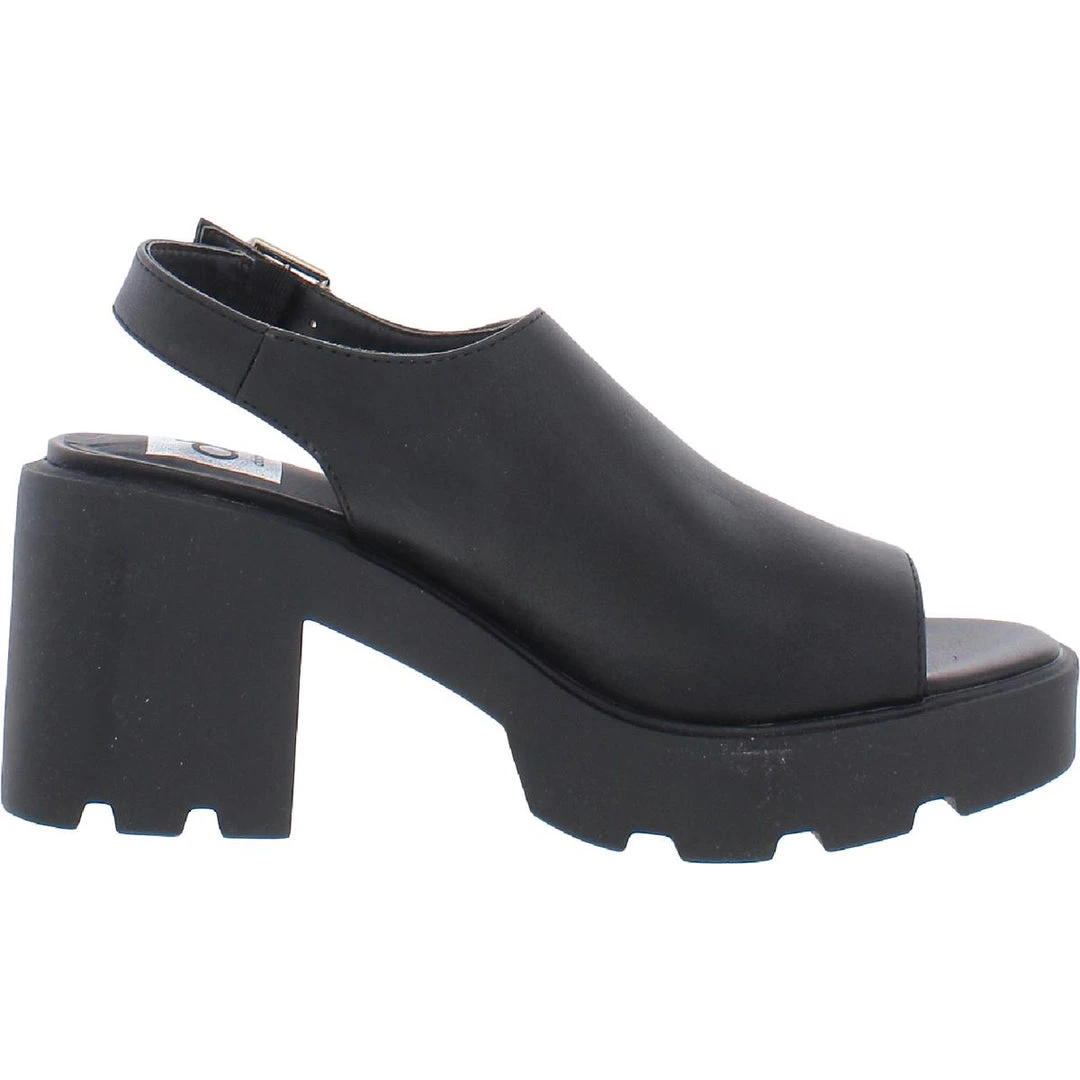 DV By Dolce Vita Luggy Womens Peep Toe Square Slingback Heels 4 DV By Dolce Vita Luggy Womens Peep Toe Square Slingback Heels - Image 2