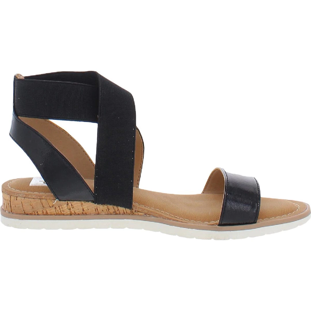 DV By Dolce Vita Flippa Womens Slip On Ankle Strap Wedge Sandals 4 DV By Dolce Vita Flippa Womens Slip On Ankle Strap Wedge Sandals - Image 2