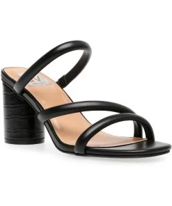 DV By Dolce Vita Myla Womens Faux Leather Mule Sandals