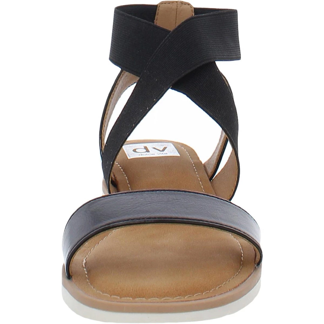 DV By Dolce Vita Flippa Womens Slip On Ankle Strap Wedge Sandals 5 DV By Dolce Vita Flippa Womens Slip On Ankle Strap Wedge Sandals - Image 3