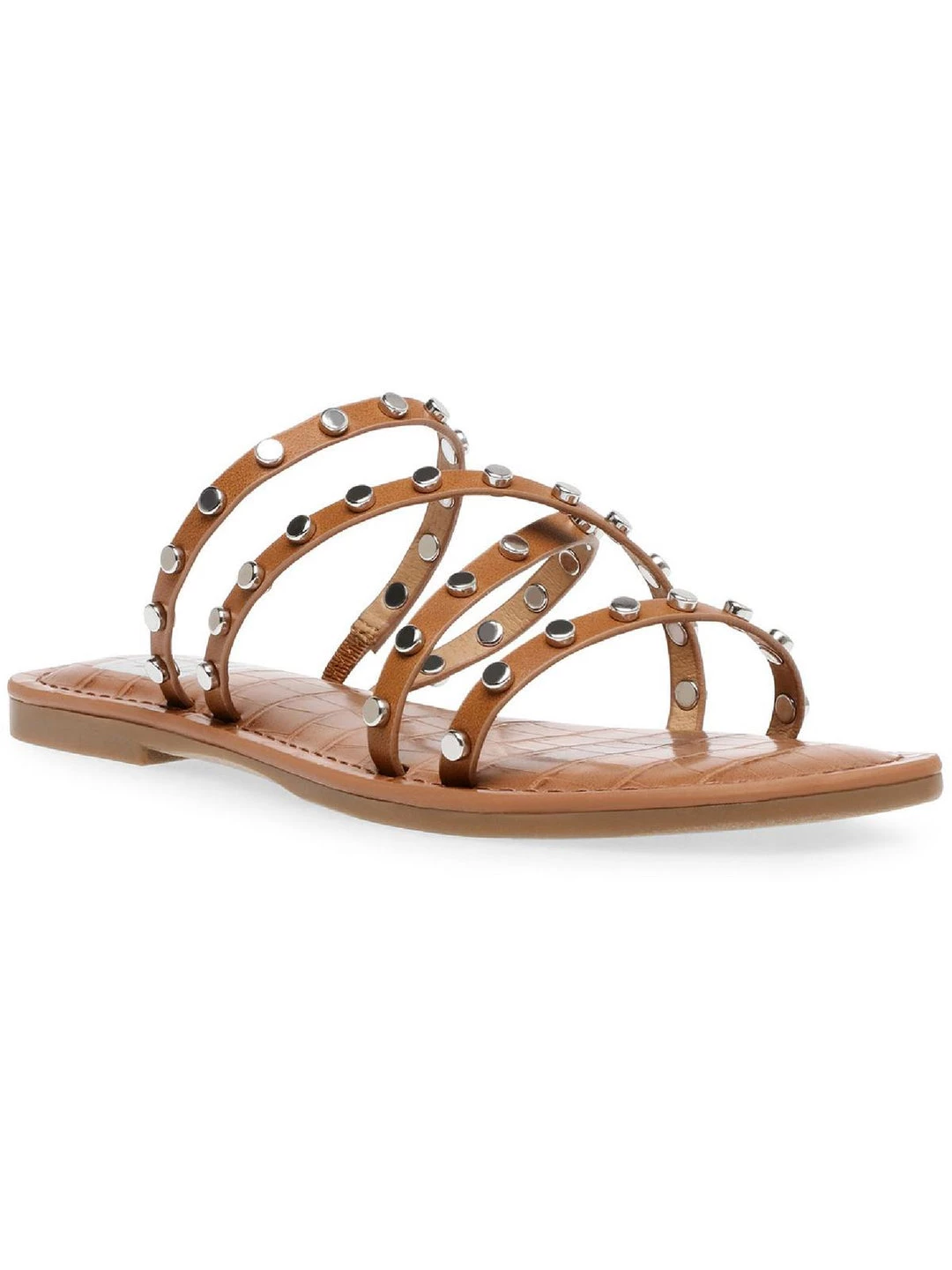 DV By Dolce Vita Jillen Womens Faux Leather Slip On Slide Sandals 6 DV By Dolce Vita Jillen Womens Faux Leather Slip On Slide Sandals - Image 5