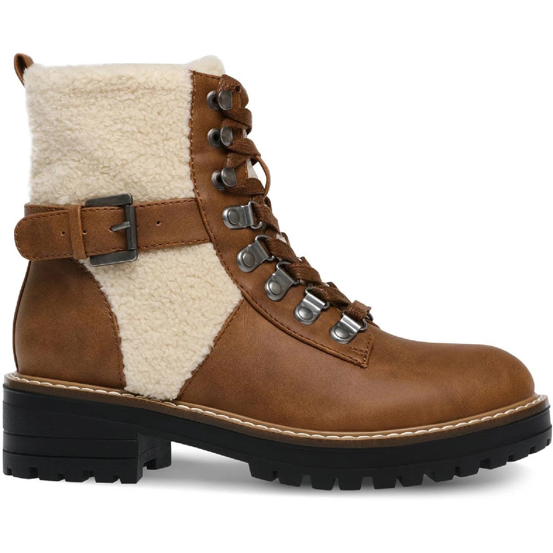 DV By Dolce Vita Algery Womens Faux Fur Round Toe Mid-Calf Boots 4 DV By Dolce Vita Algery Womens Faux Fur Round Toe Mid-Calf Boots - Image 2