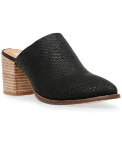 DV By Dolce Vita Trolly Womens Embossed Pointed Toe Mules