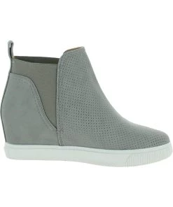 DV By Dolce Vita Kimber Womens Faux Leather Pull On Wedge Boots