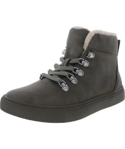 DV By Dolce Vita Andy Womens Faux Leather High Top Casual and Fashion Sneakers